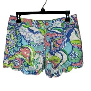 Lilly Pulitzer Conch Republic Buttercup shorts size 0